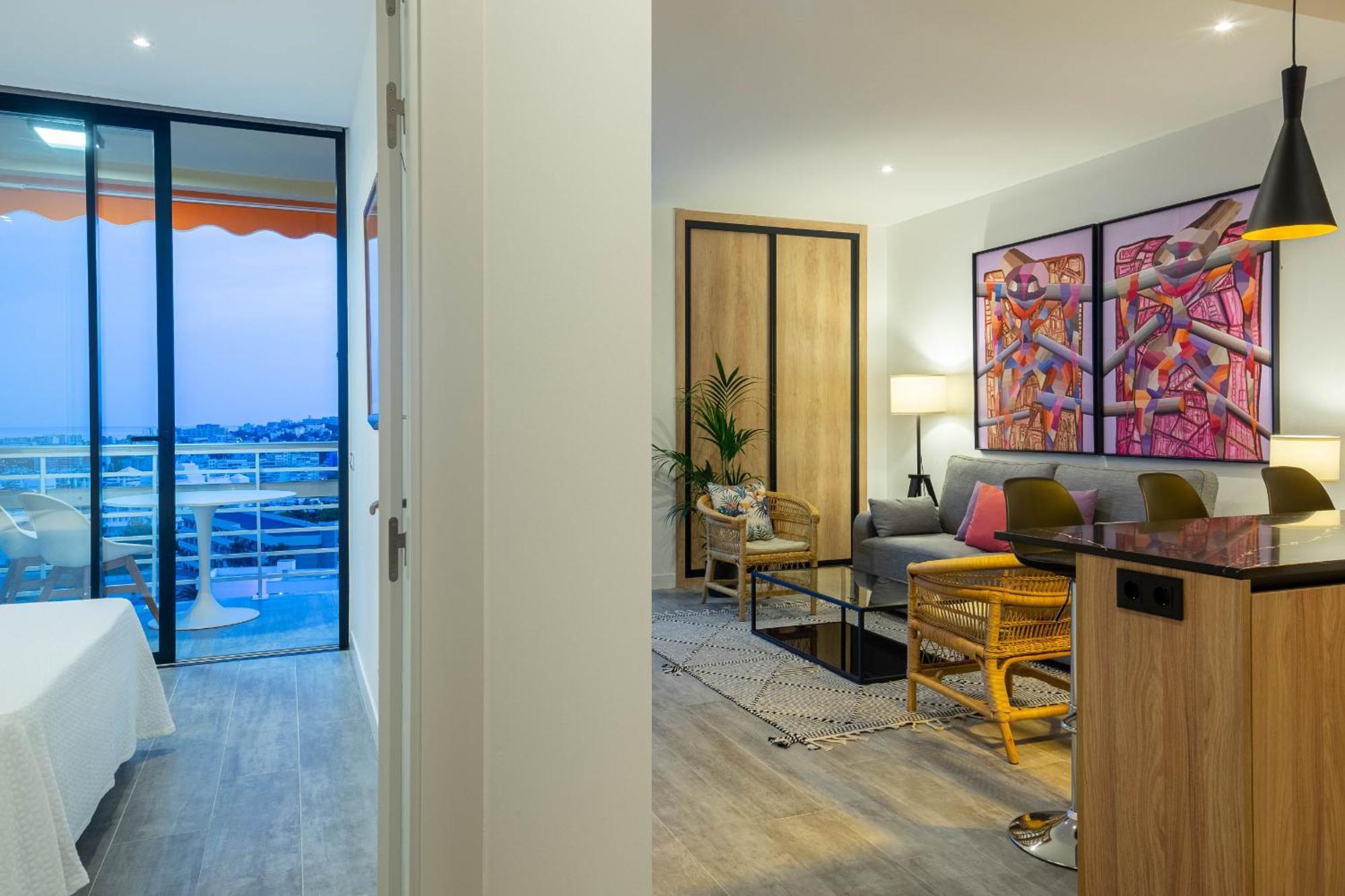 Fabuloso Apartamento Con Increibles Vistas Al Mar Torremolinos Exteriör bild